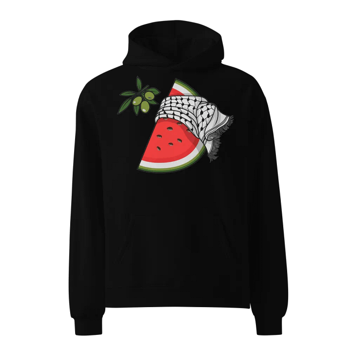 Keffiyeh Watermelon Oversized Hoodie product image (1)