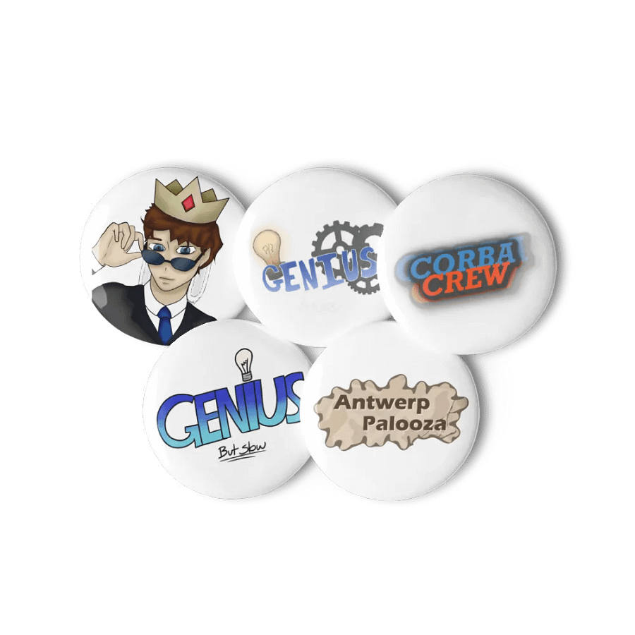 CorbaCrew Pin Button Set product image (11)