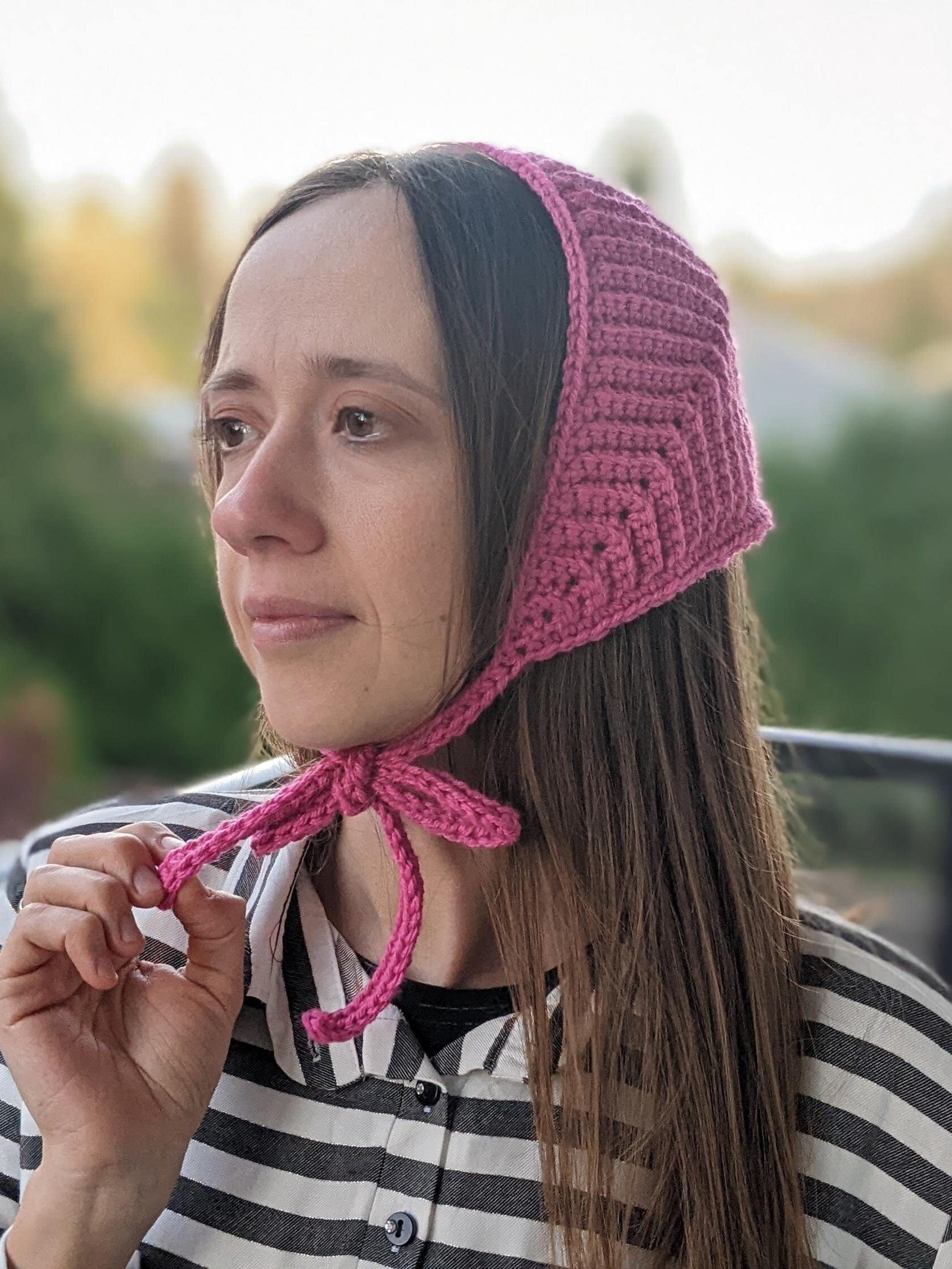 Crochet Bandana with Ties Pattern product image (1)