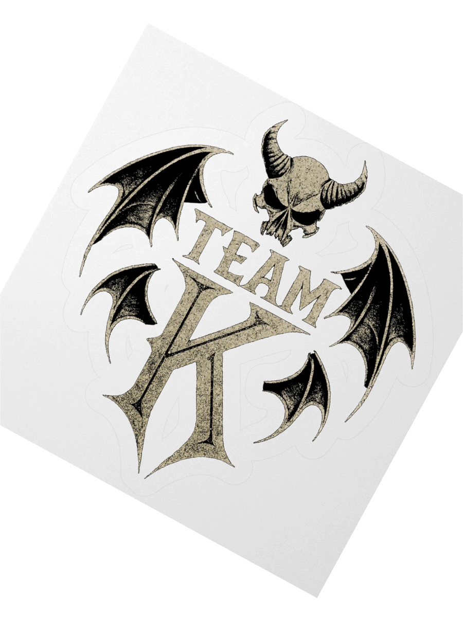 Team K V-3 STICKERS product image (2)