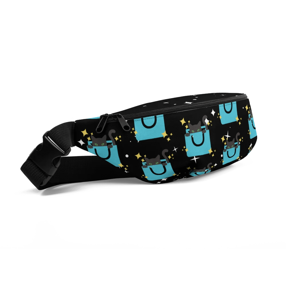 Put the [REDACTED] in the Bag Fannie Pack (Black) product image (4)