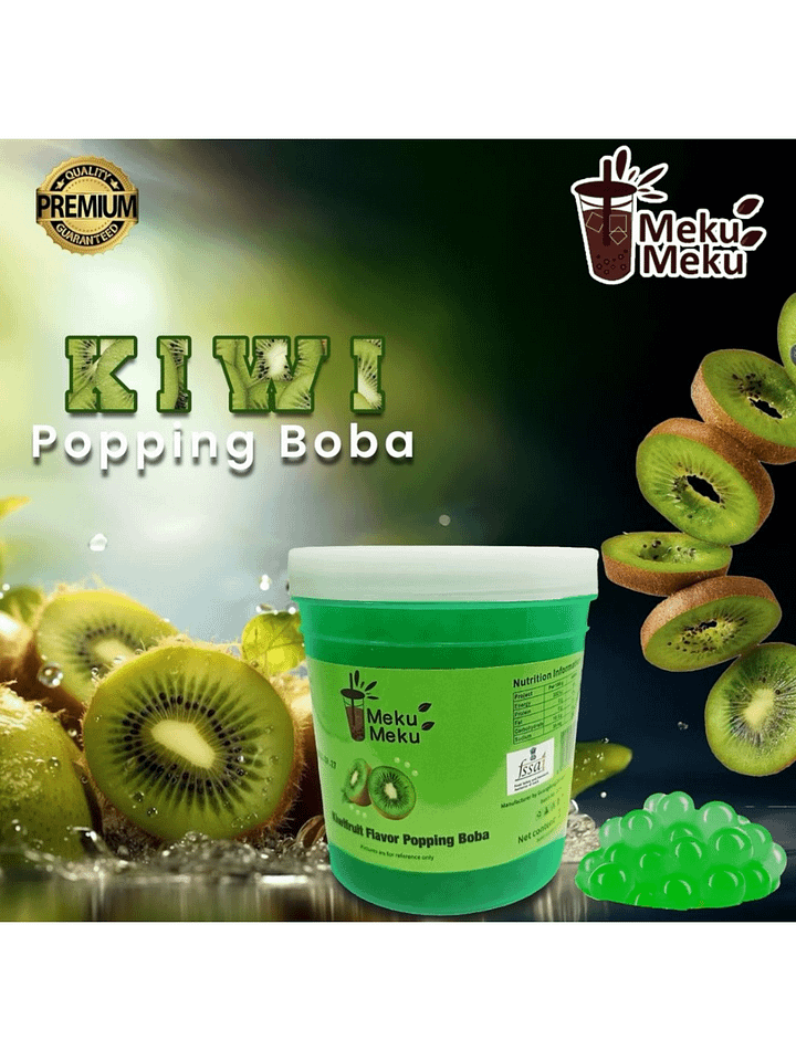 Kiwi Popping Boba Crystals Delicious Flavour product image (1)