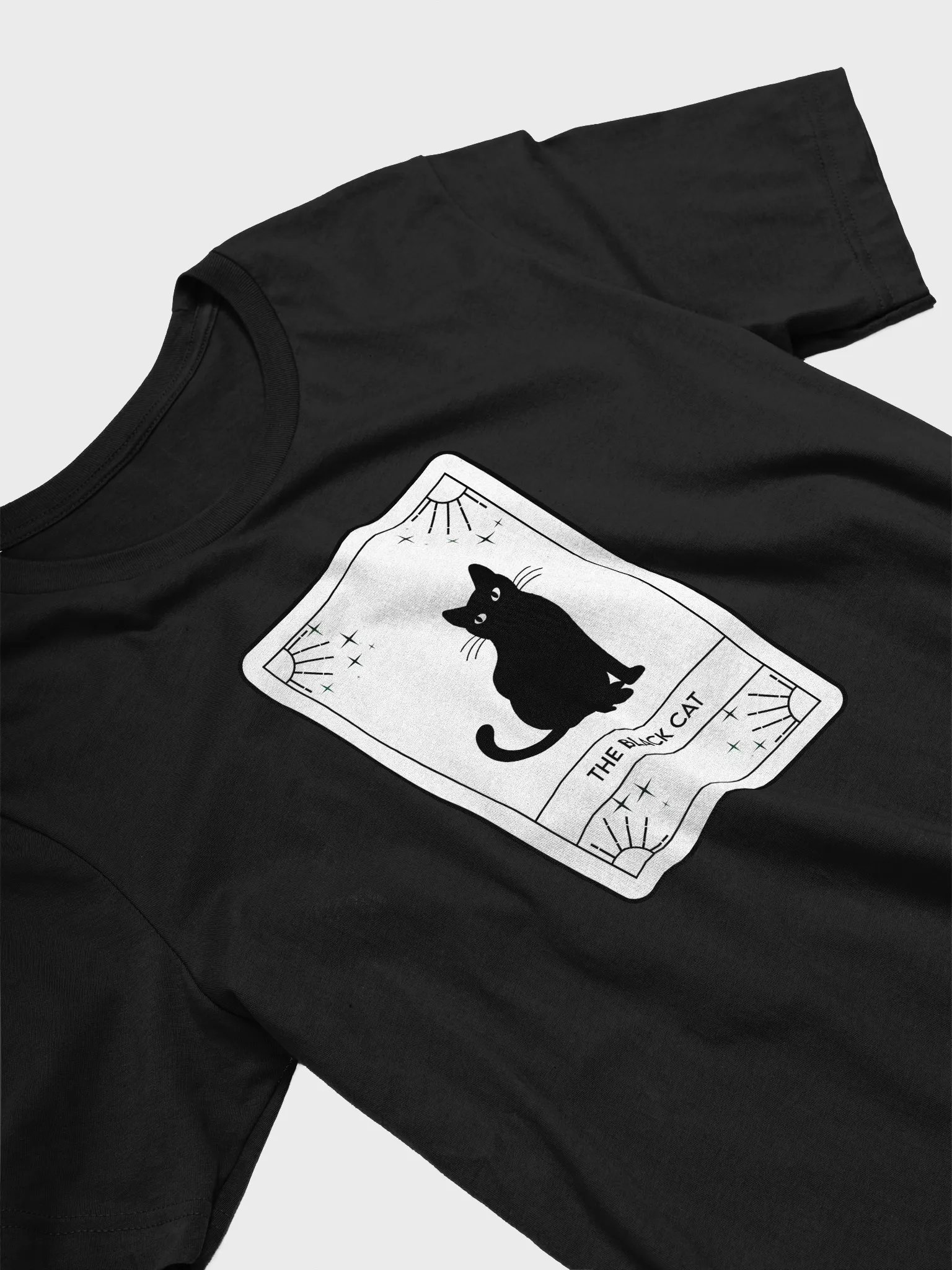 Black Cat Tarot T-Shirt product image (3)