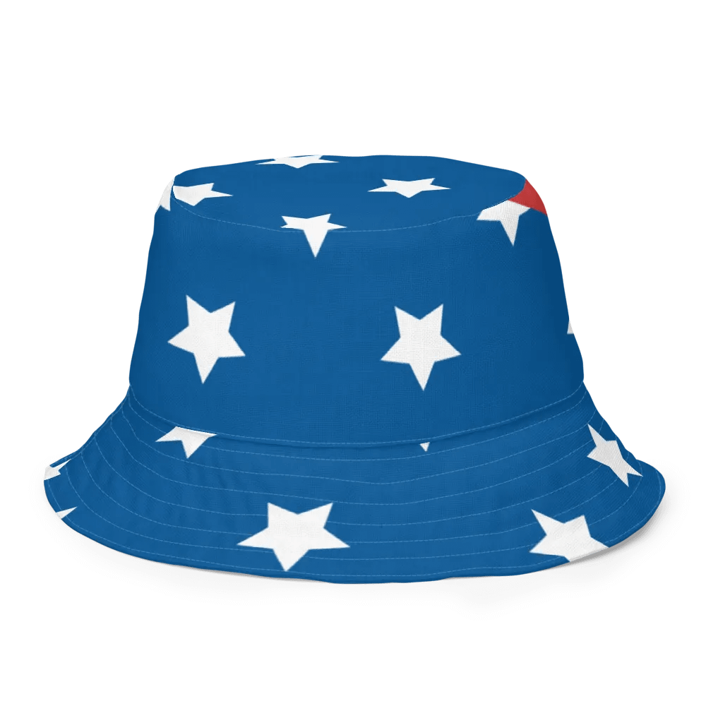 Bacon Strips, & Stars and Stripes Reversible Bucket Hat product image (5)