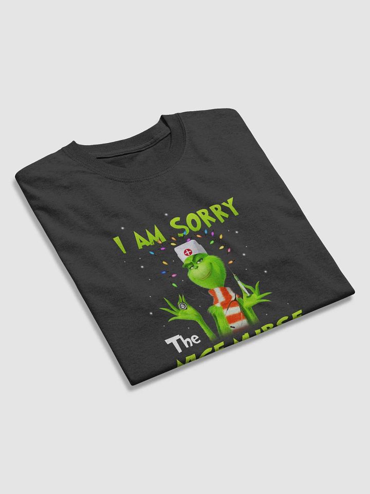 Festive Nurse Apology T-Shirt product image (2)