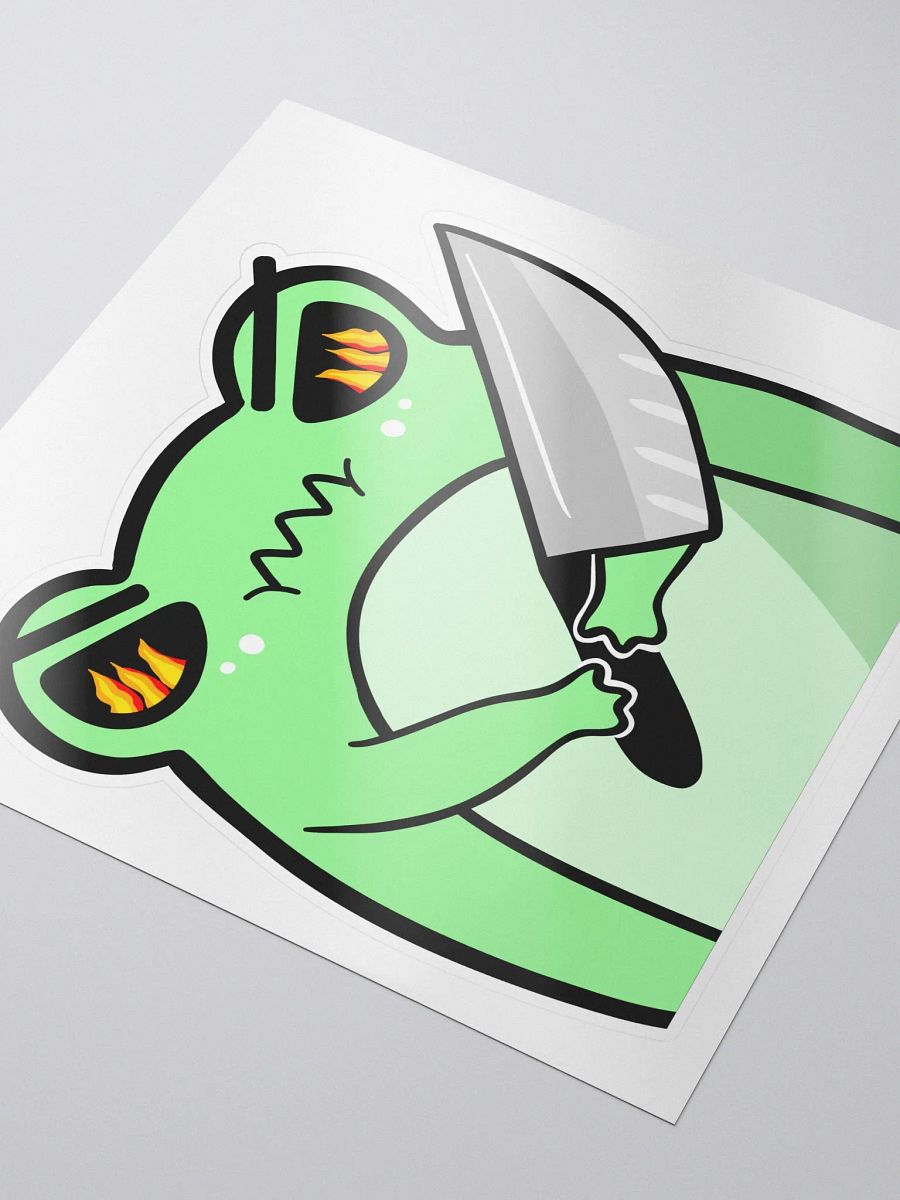 Angry Frog Sticker product image (3)