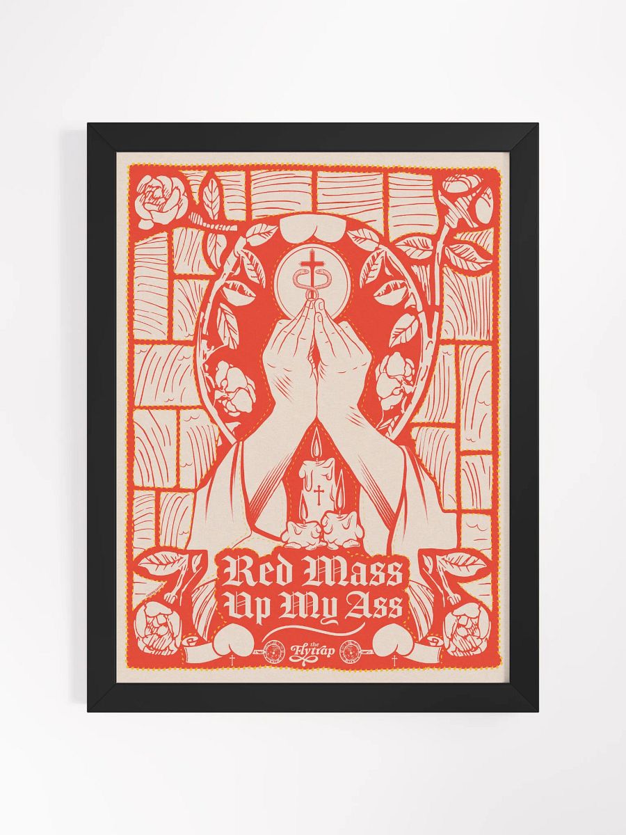 Red Mass 12x16 framed poster product image (1)