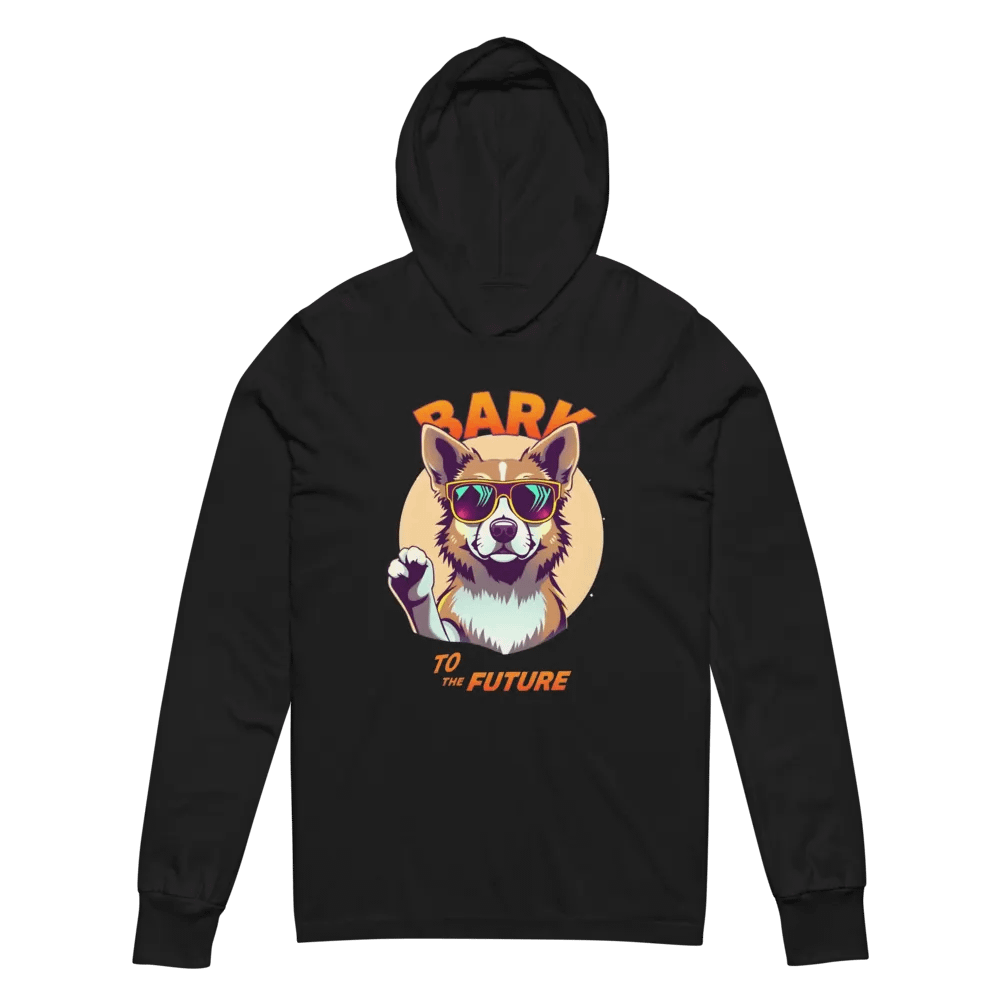 BARK to the Future Dog Hoodie Tee Bella+Canvas (Adult Unisex) product image (2)