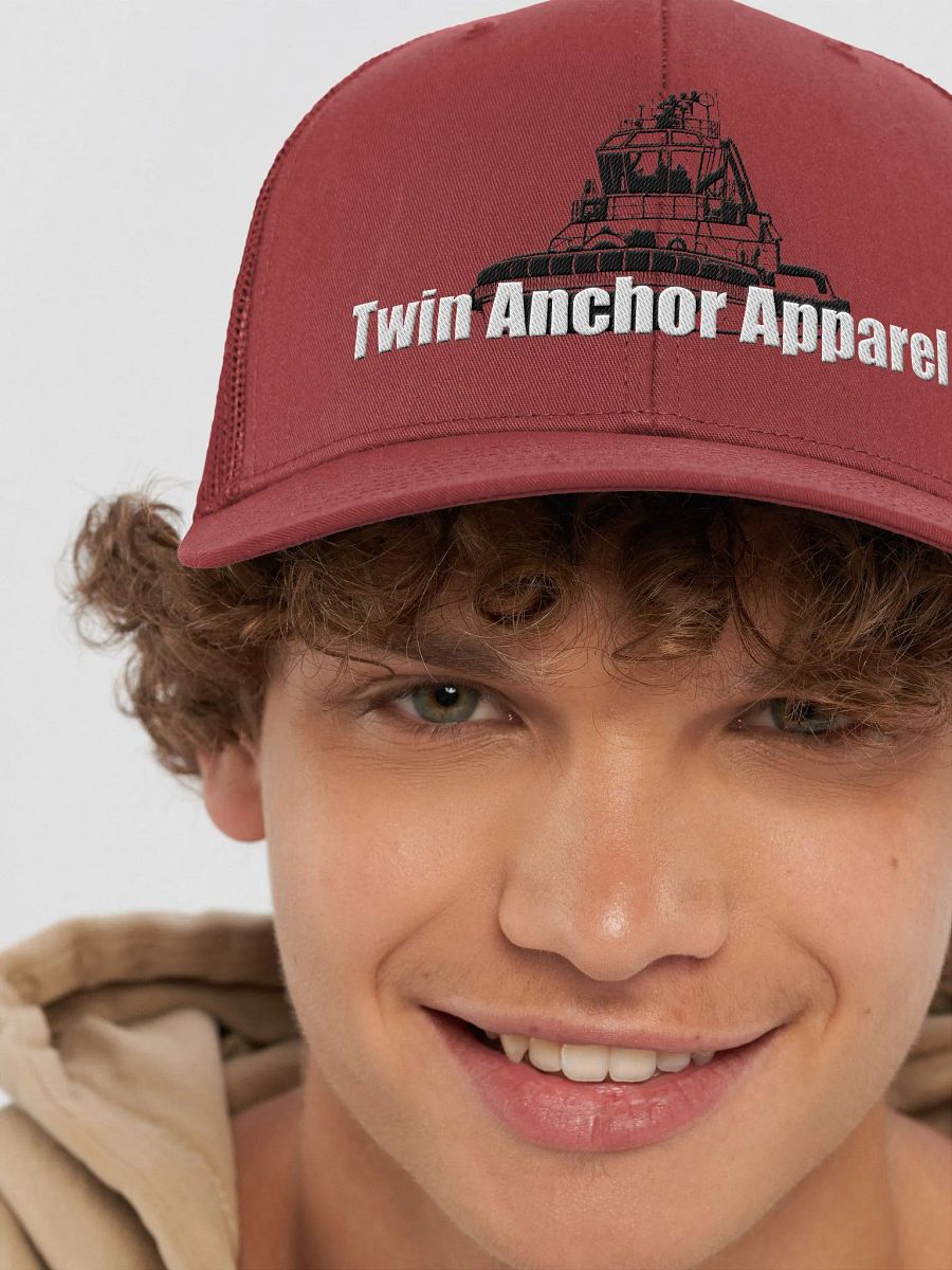 Black Athena tug Richardson Trucker Hat product image (8)