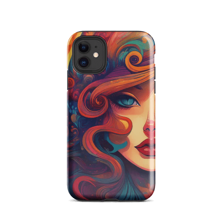 Mystic Goddess iPhone Case | Fantasy Art Protective Phone Cover | Tough Dual Layer Case product image (2)