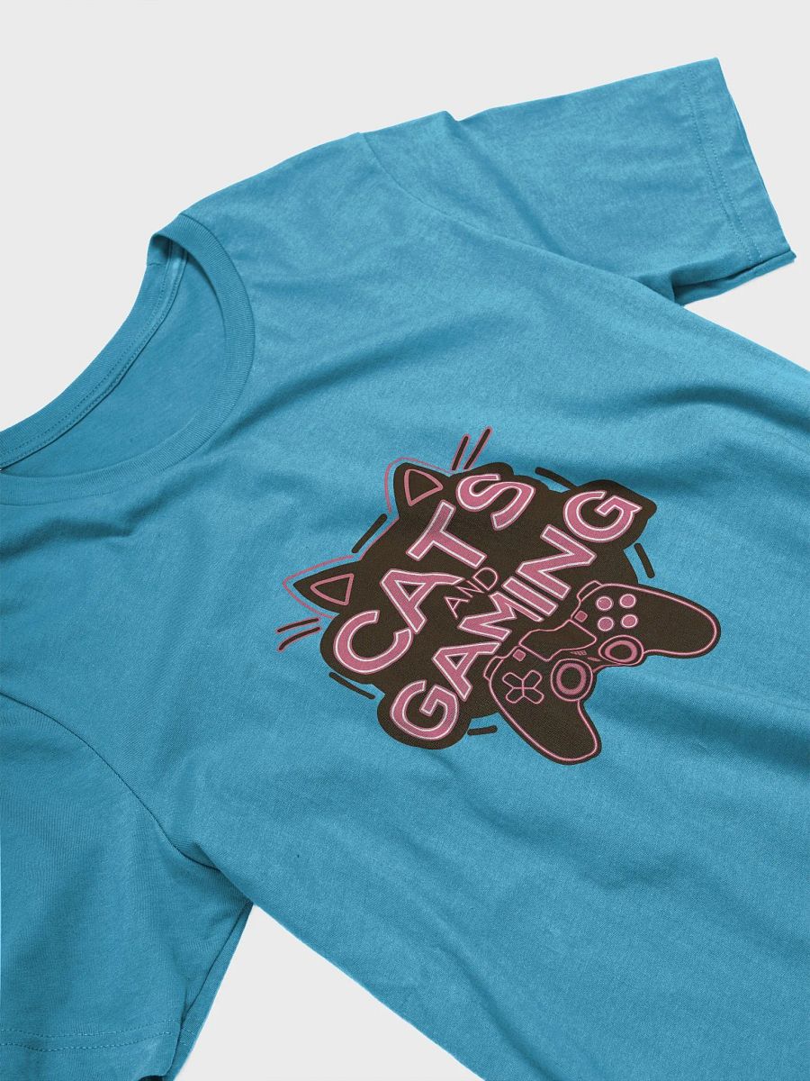 Purrfect Cats and Gaming Gamer Tee product image (31)