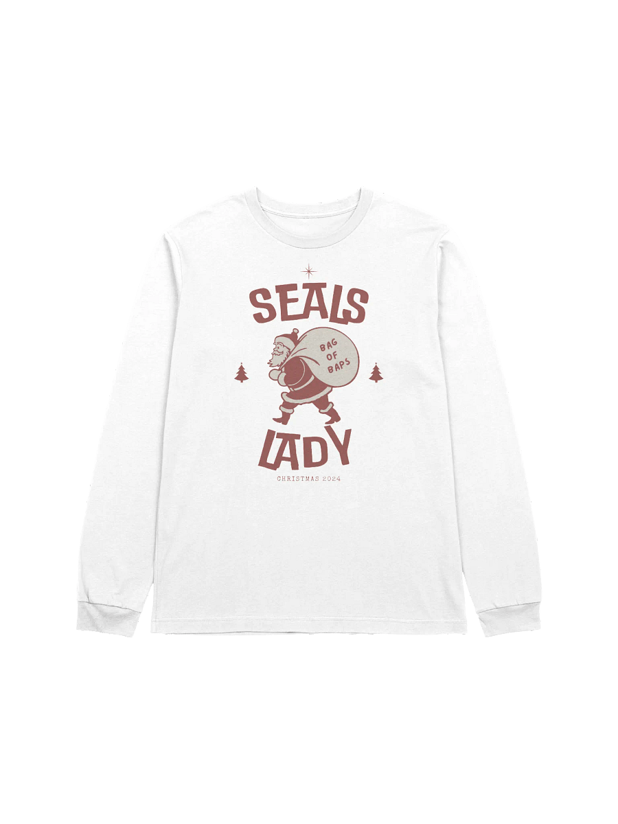 Santa's Bag of Baps - Red - Long Sleeve product image (1)