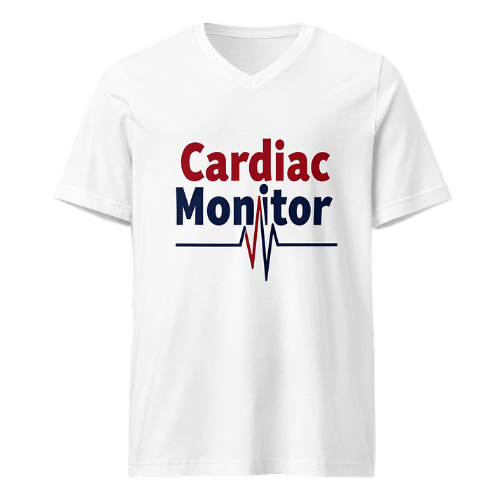 Heartbeat Chic V-Neck Tee product image (1)