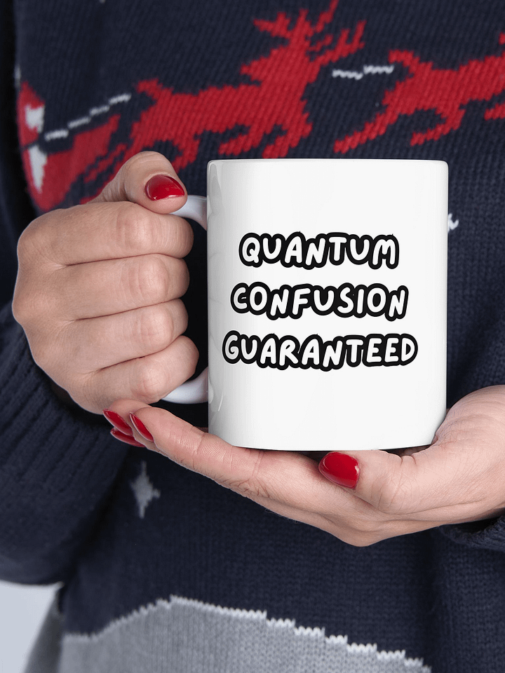 Quantum Confusion White Glossy Mug product image (1)