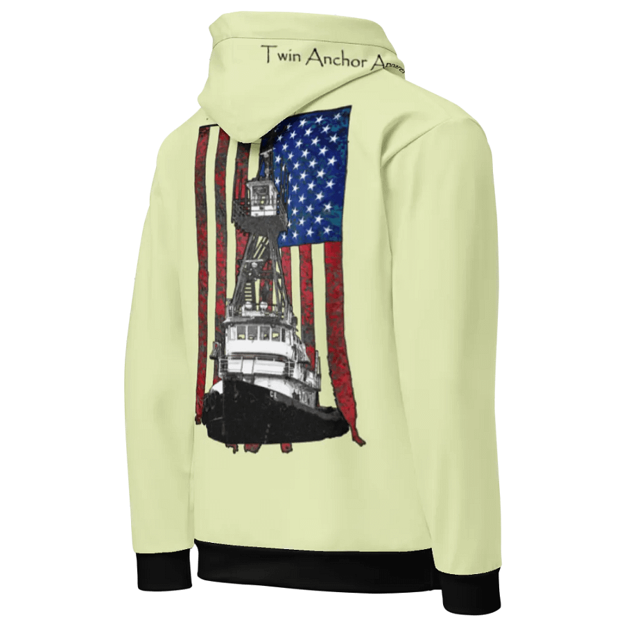 snow flurry Chain Tug CE & CE Flage Hoodie product image (9)