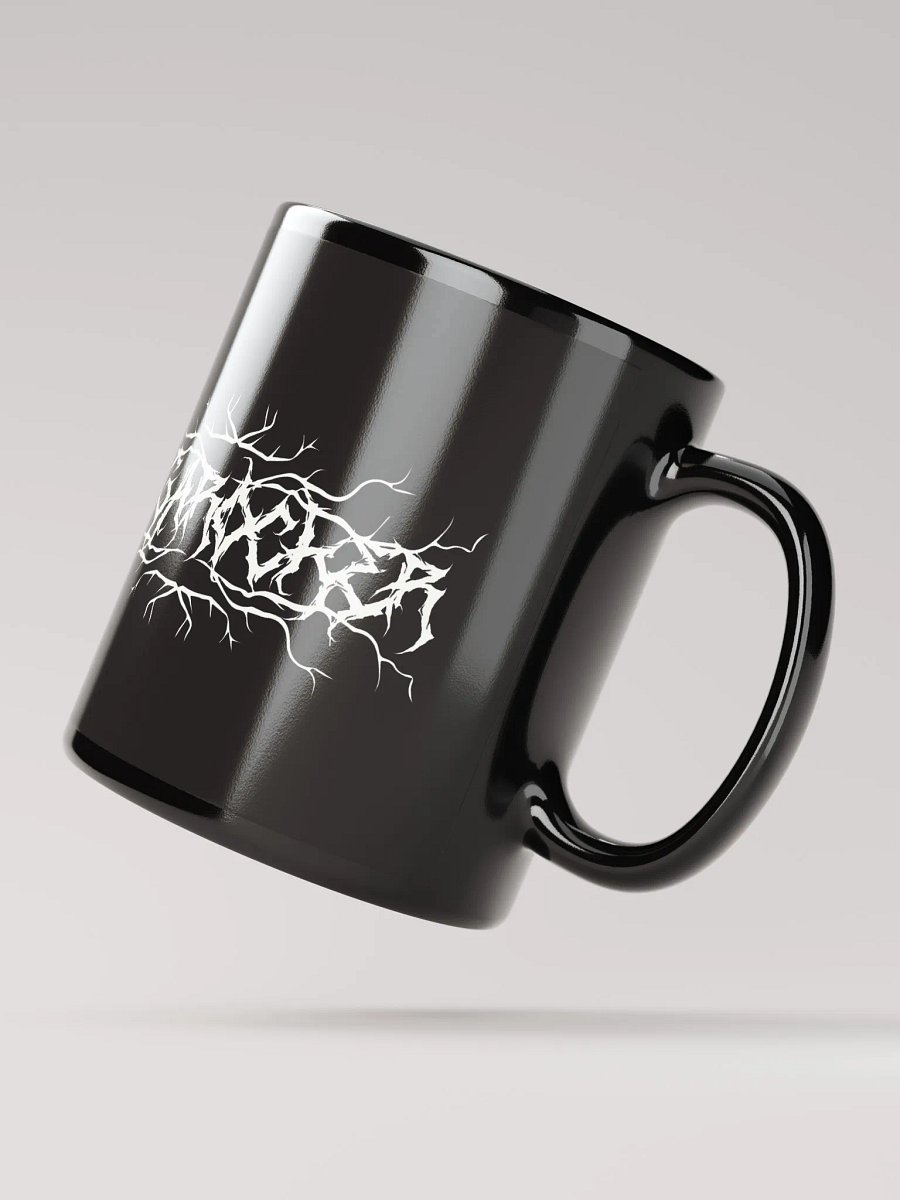 MegaRocker White Death Metal Logo Mug product image (2)