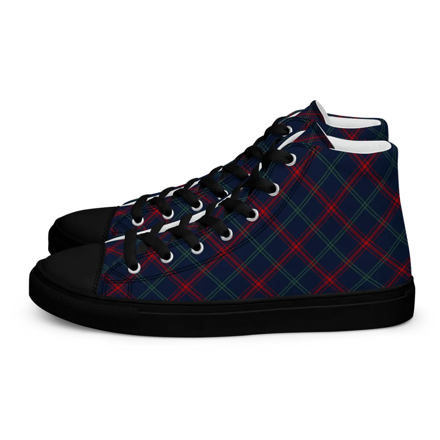 Lynch Tartan Men's High Top Shoes product image (4)