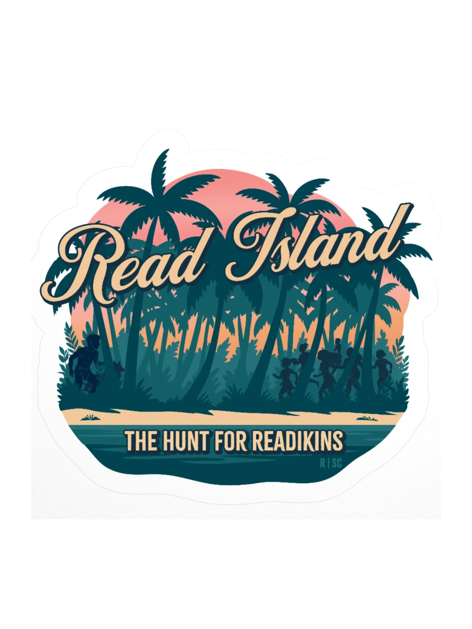 Read Island Sticker product image (3)