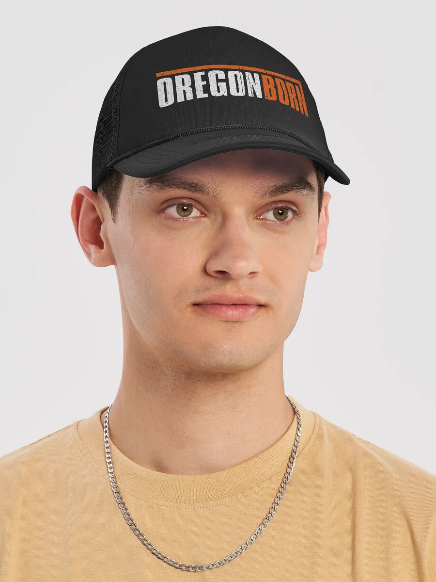 Oregon Born Athletic Foam Trucker Hat product image (5)