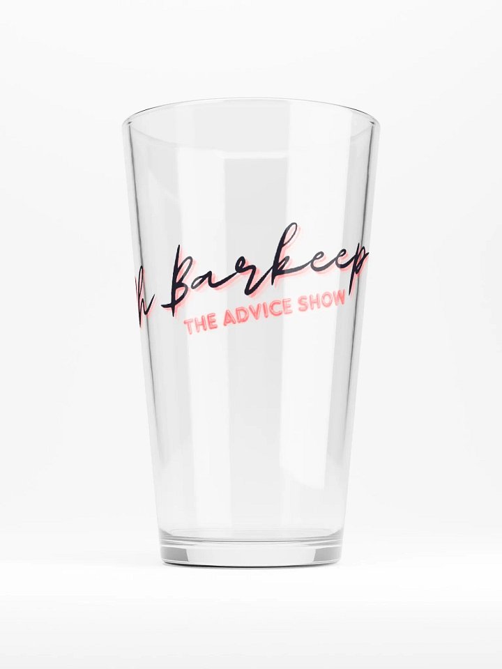 Oh Barkeep! Pint Glass product image (1)
