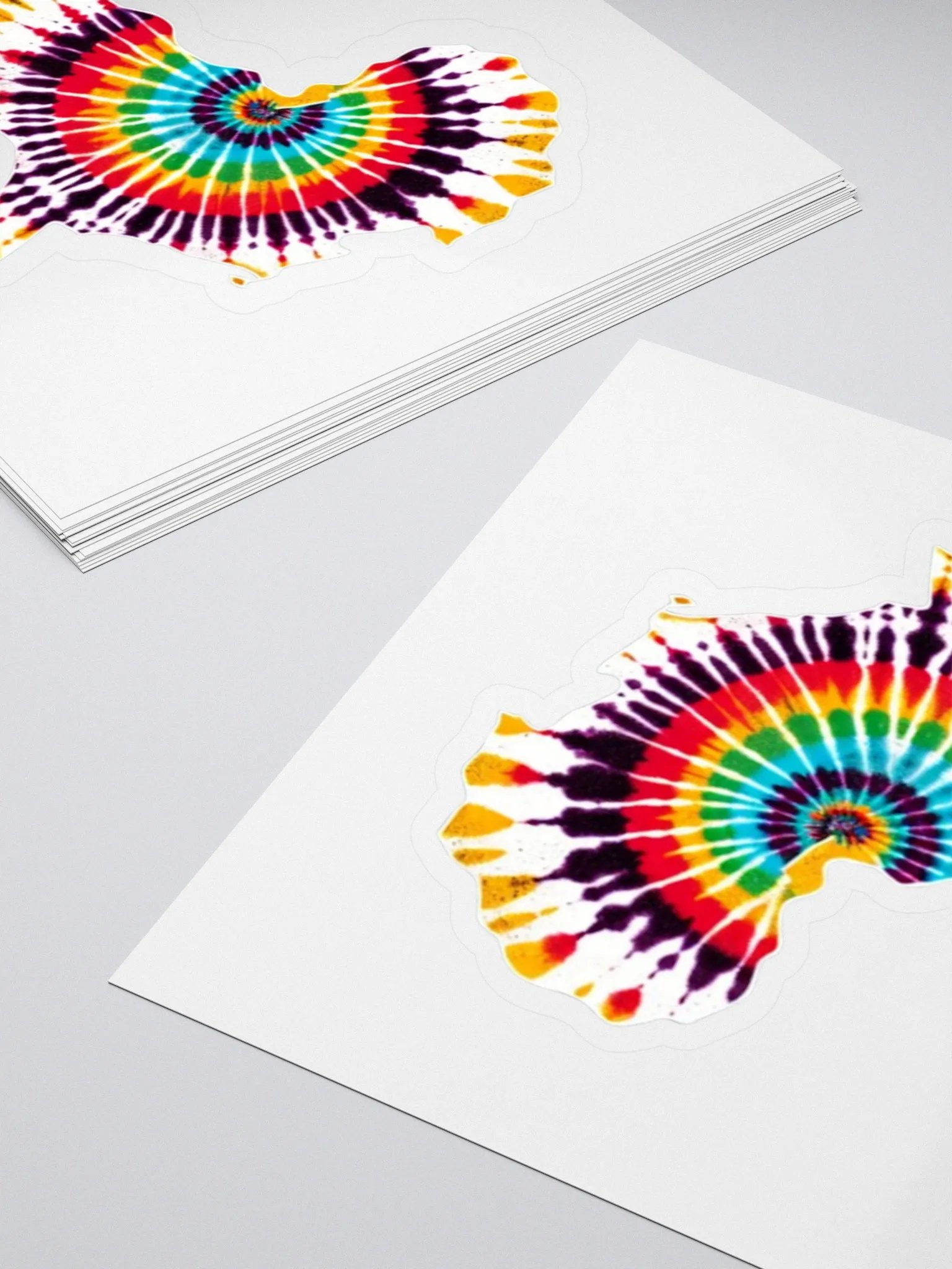 Map of Africa Tie and Dye Print Pattern Sticker product image (4)