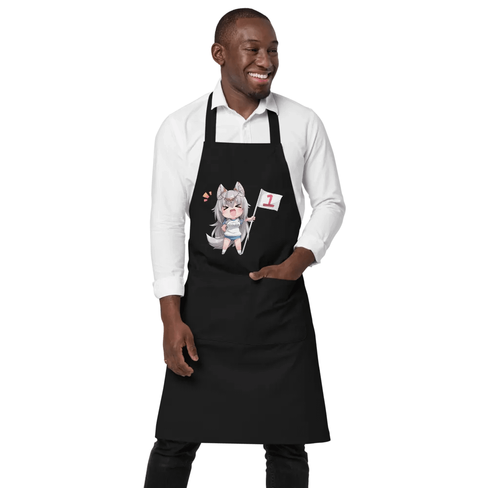 No. 1 Paws Chibi Cheerleader Apron product image (1)