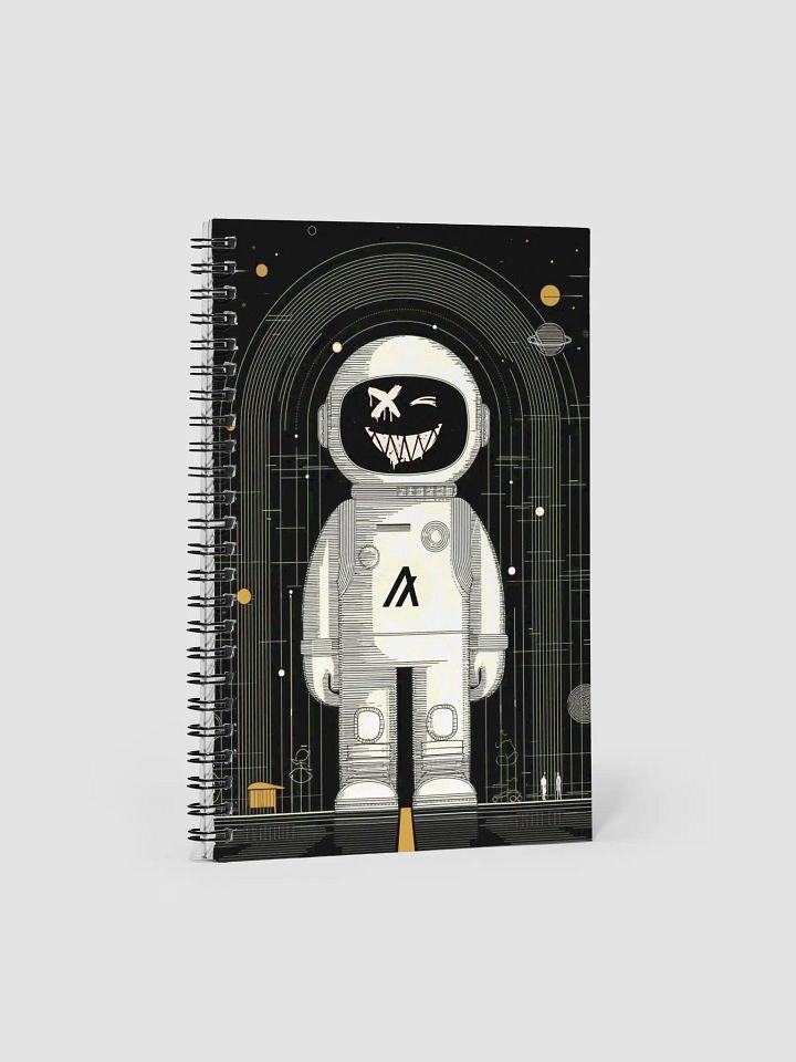 Algorand Cosmic Grin Spiral Notebook product image (1)