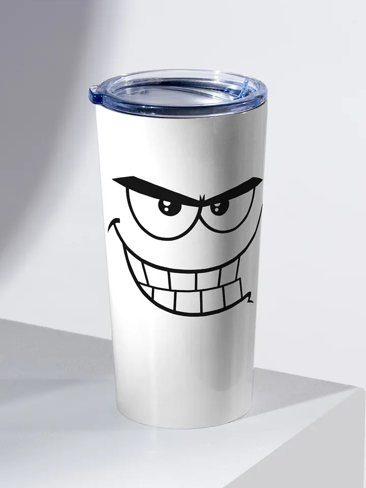 Grinning Face 20oz Stainless Steel Tumbler product image (2)
