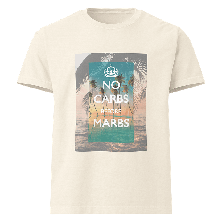 NO CARBS BEFORE MARBS T-SHIRT product image (1)