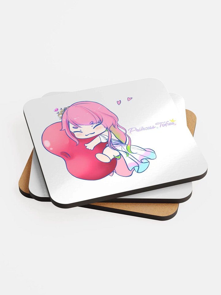 Tofu Bean Love Coaster product image (2)