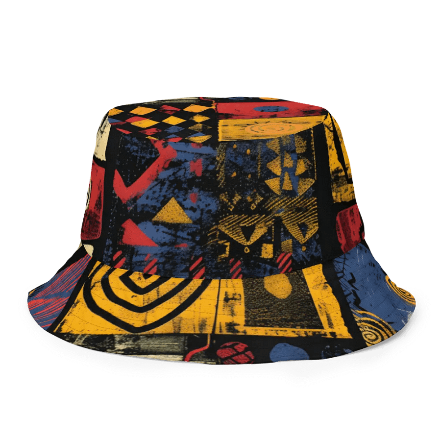 African Kaleidoscope Reversible Bucket Hat product image (2)
