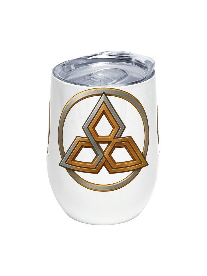 Metal and Blood - Wine Tumbler White product image (1)
