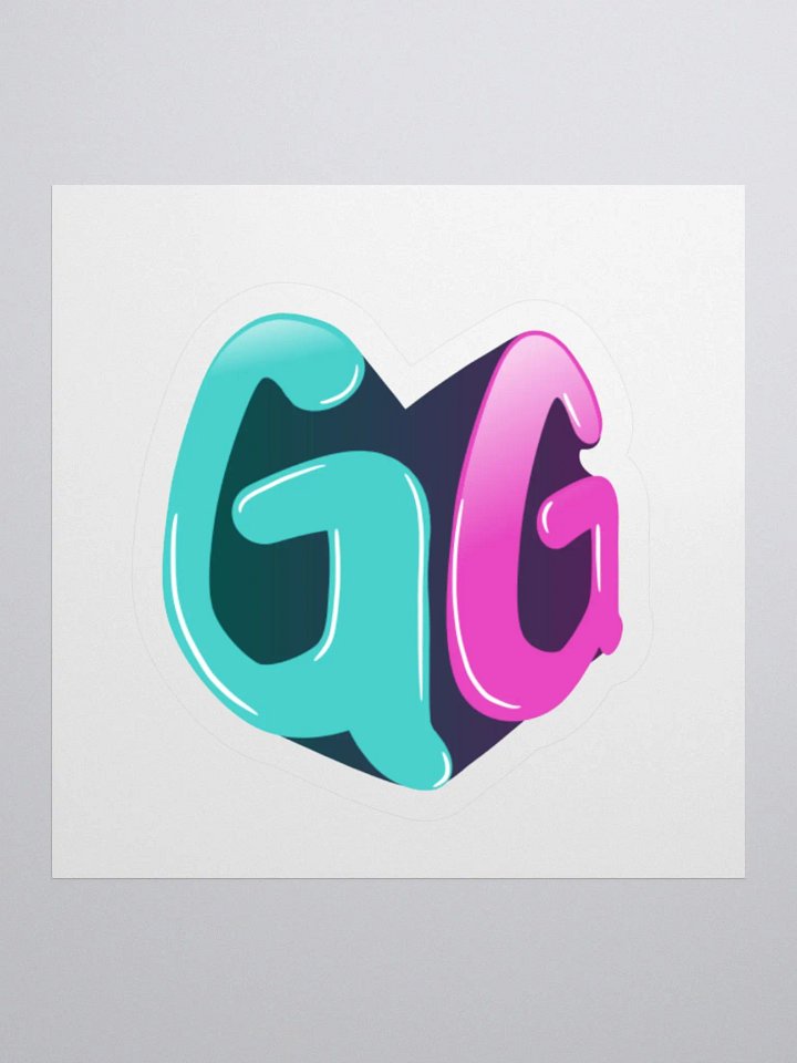 GG Heart Sticker product image (1)