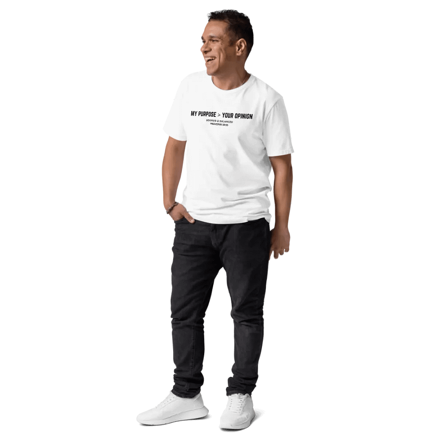 My purpose your opinion unisex tee product image (12)
