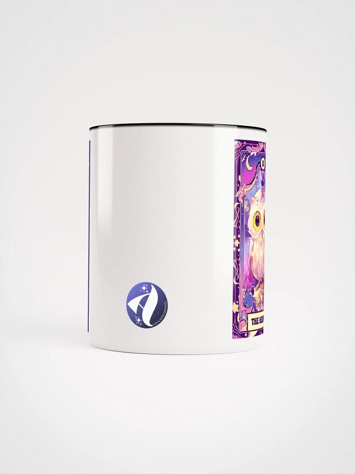Cosmic Tarot The Hermit Owl Ceramic Mug product image (1)