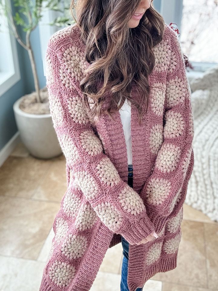 River Stone Coatigin Crochet Pattern product image (2)