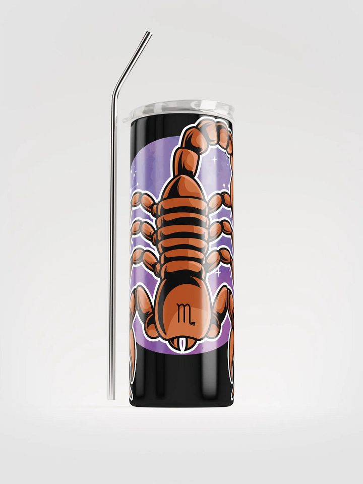 Zodiac Scorpio Stainless Steel Tumbler product image (1)