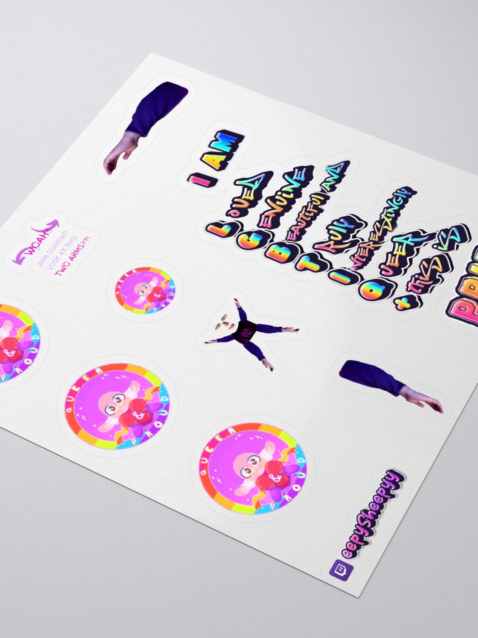 Pride + Meme Sticker Collection product image (7)