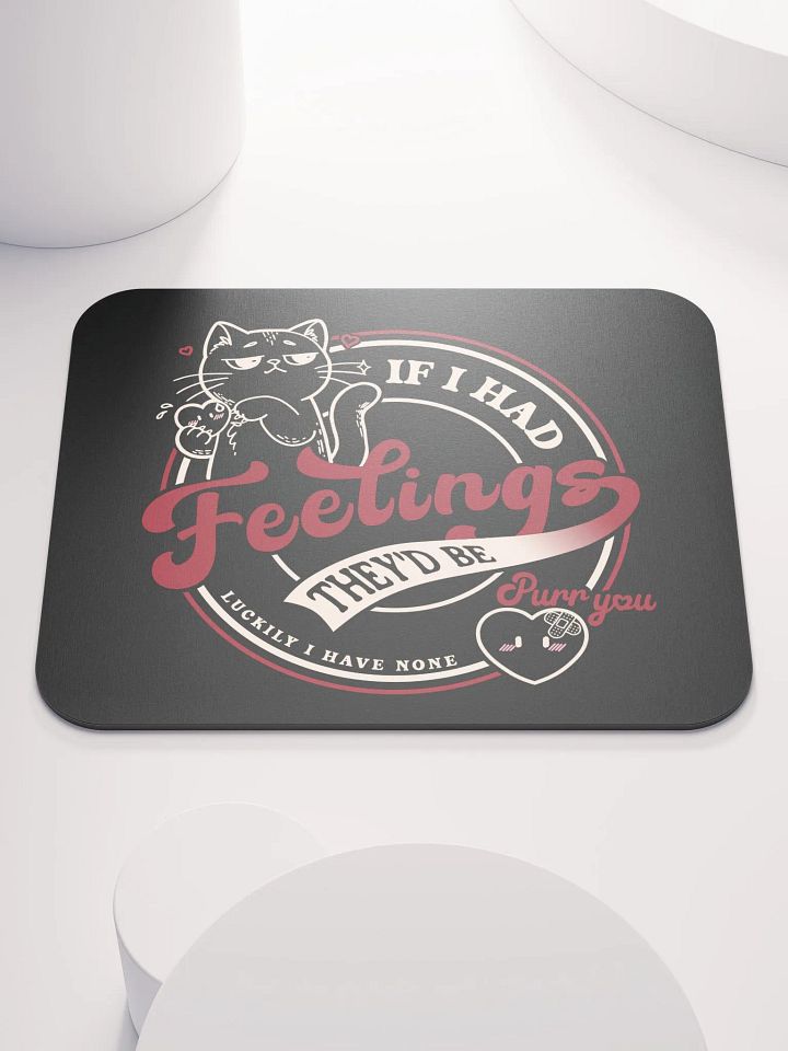 Paws Off My Heart - mouse pad product image (1)