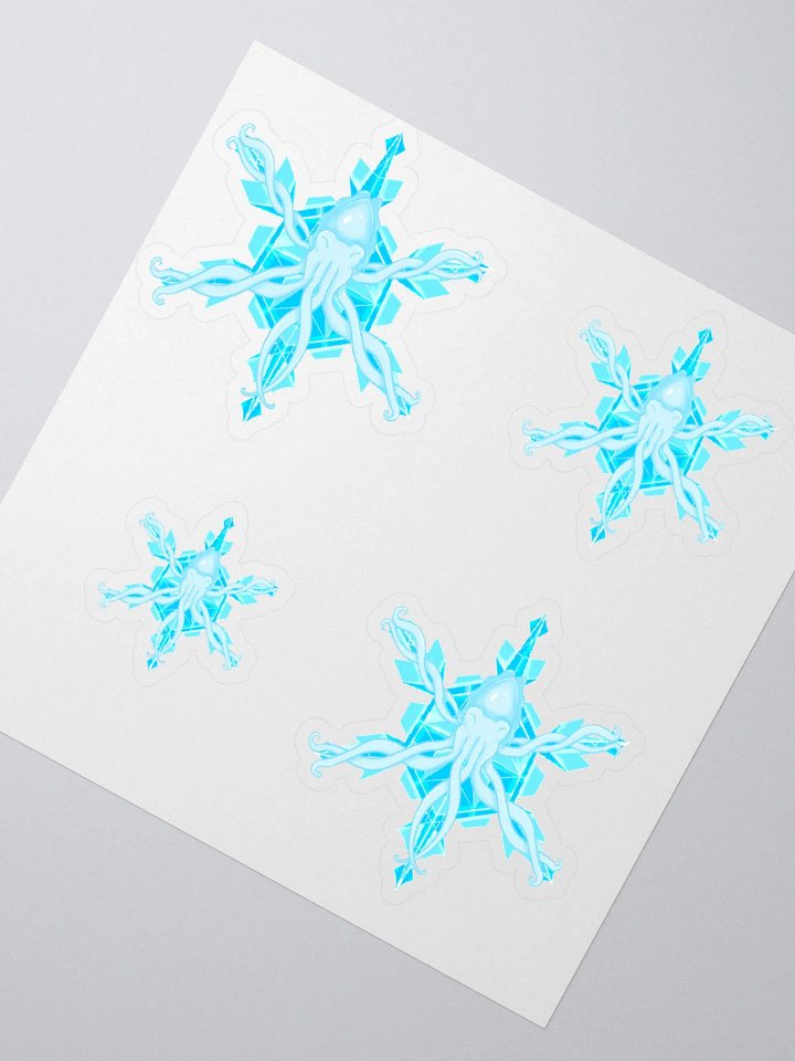 Snowflake Cuttlefish Mini Sticker Sheet product image (1)