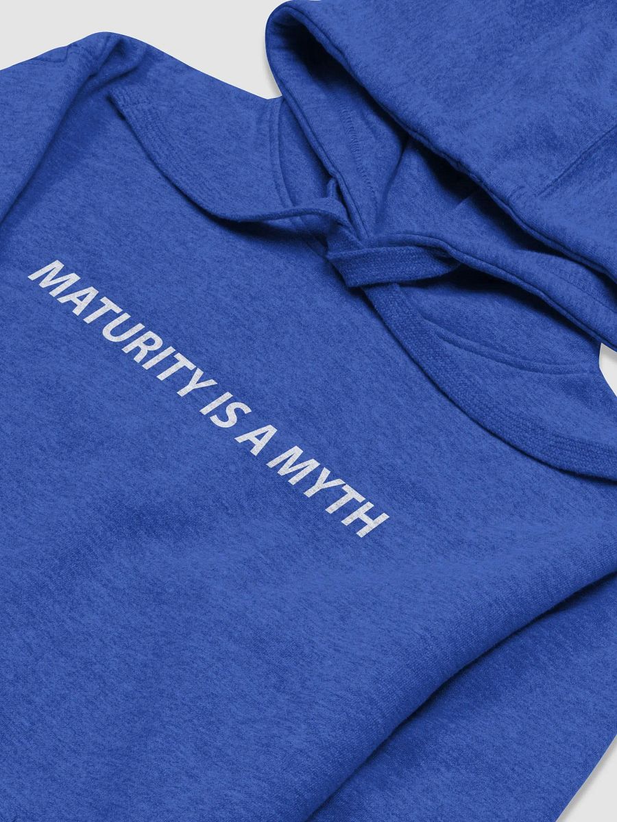Maturity Is A Myth Team Royal Hoodie product image (3)