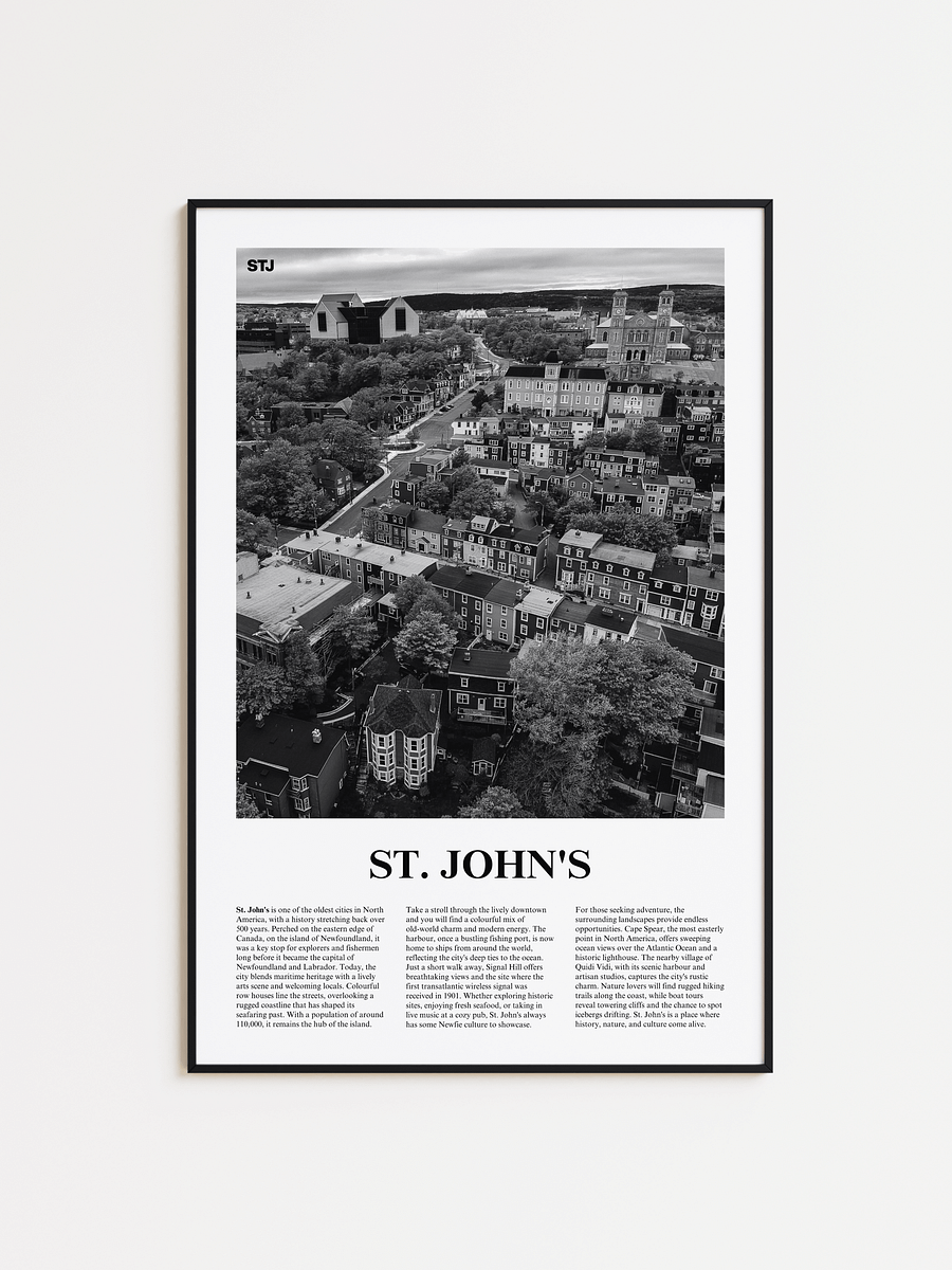 St. John's 02 Newspaper Poster product image (1)