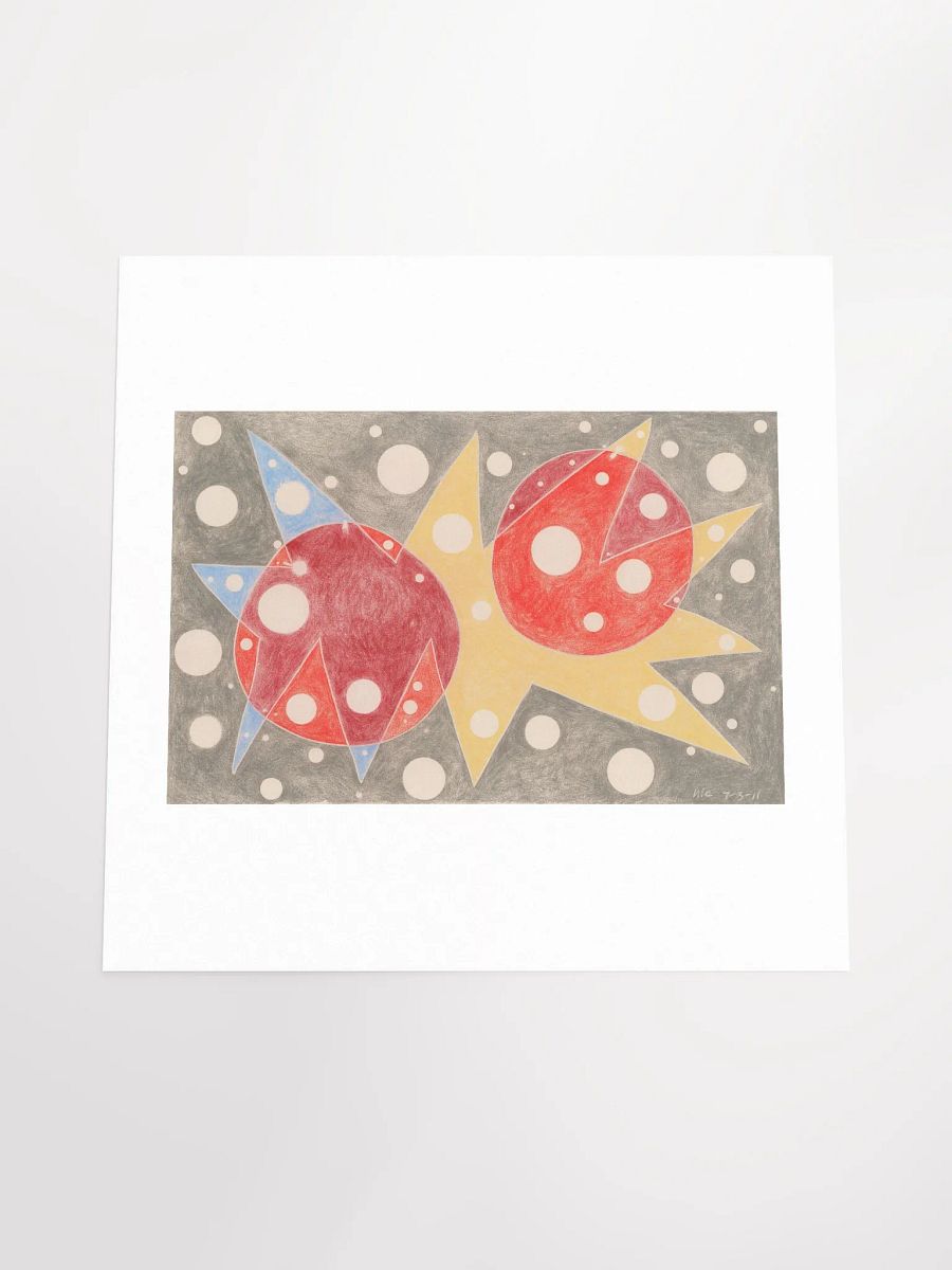 Cartoon Conflict Print product image (3)