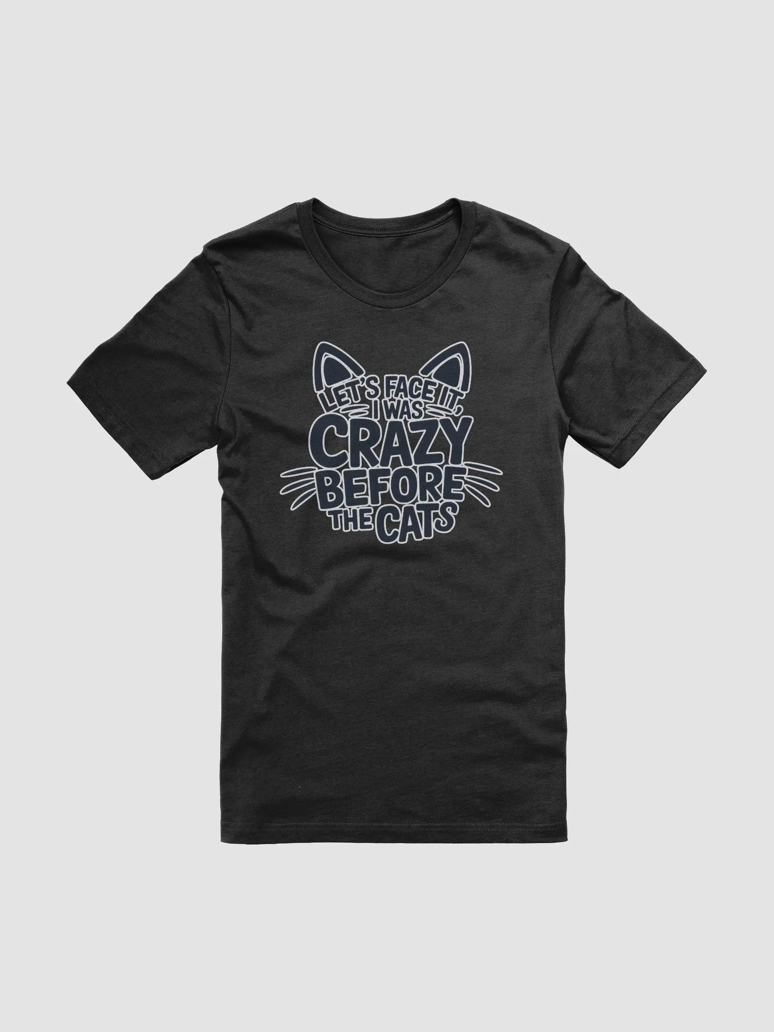 "I was Crazy Before the Cats" Green T-shirt product image (22)