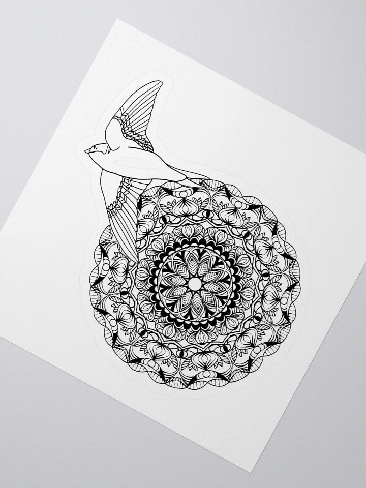 Floral Fantasy Kiss Cut Stickers product image (1)