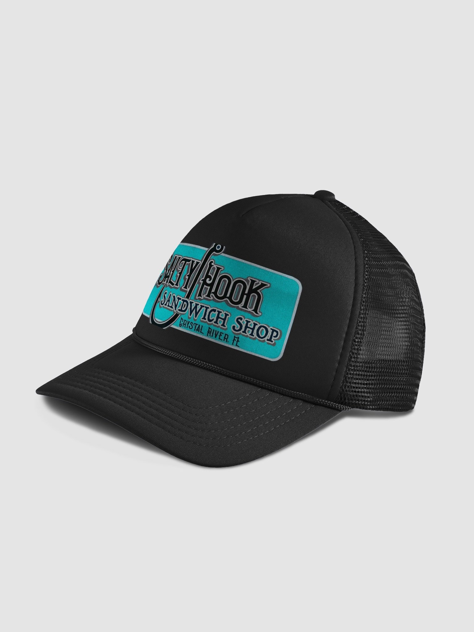 Salty Hook Foam Trucker Hat product image (4)