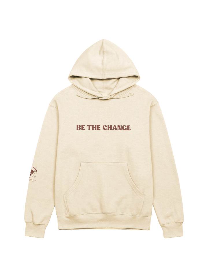Be The Change Unisex Midweight Hoodie – Inspire Action & Positivity product image (4)
