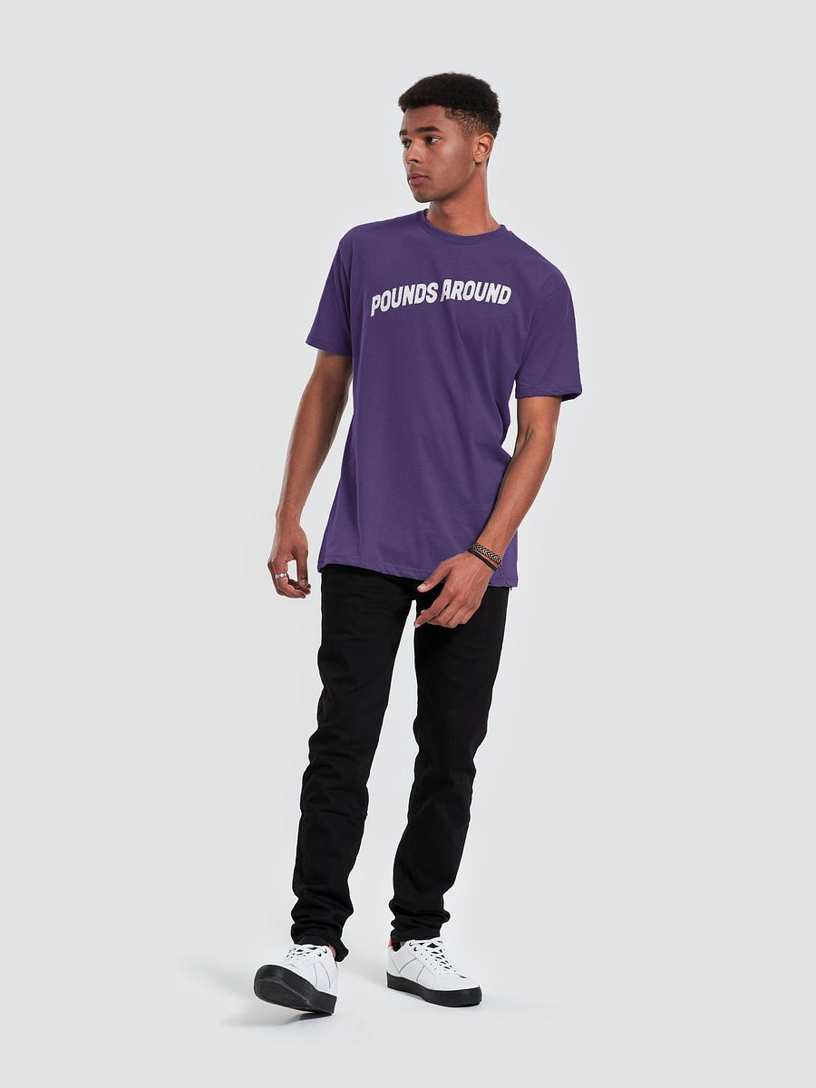 POUNDS AROUND PURPLE AND WHITE SHIRT product image (5)