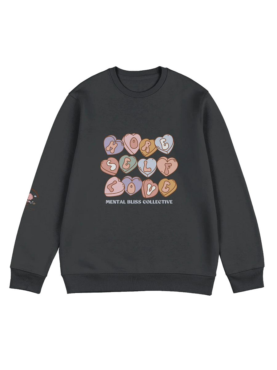 "More Self Love" Eco Sweatshirt - A Reminder to Embrace Yourself Crewneck product image (1)
