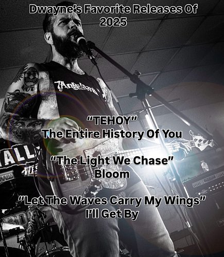 Dwayne’s Top 3 Releases of 2025

@tehoyband “TEHOY”
I had never heard of TEHOY until we went to record with Neil at @amish_el...